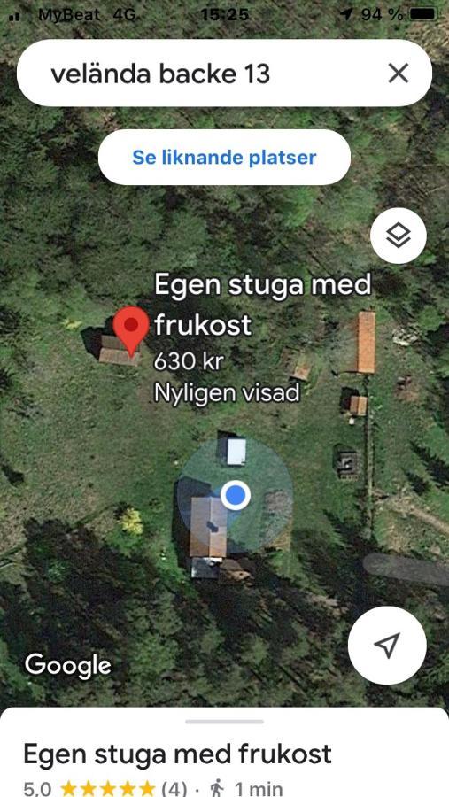 Egen Stuga Med Delat Badrum Bed & Breakfast Norrtalje Exterior photo